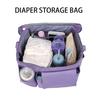 Детская коляска сумка-органайзер многофункциональный большой емкости держатель для бутылочек карман водонепроницаемый детский подгузник сумка для улицы