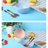 Wheat Straw Divided Dining Bowl Nordic Colored Cereal Bowls Household Use Dinner Bowl