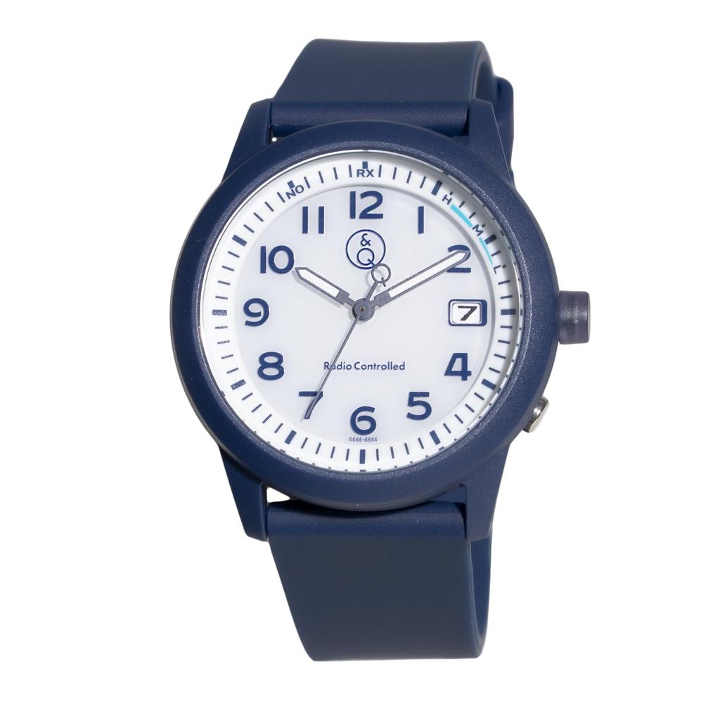 Citizen Smile Solar Watch Blue Q&Q D08A-003VK