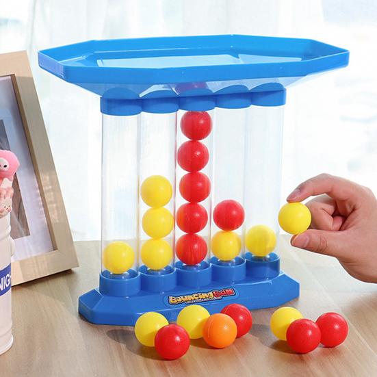 Детская прыгающая настольная игра для всей семьи, для взрослых, для детей, с мячом, для нескольких игроков, интерактивная четырехлинейная красочная настольная игра с мячом