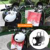 1 Set Cycling Helmet Lock High Hardness Multi-function Water Proof Anti-theft Electric Vehicle Fixed Hook Combination Lock Motorcycle Use