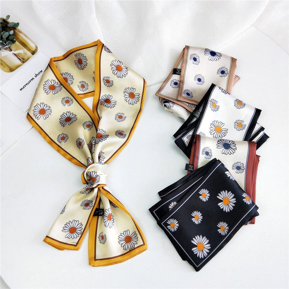 Pingjiao новый стиль весна и осень профессиональное украшение универсальный маленький шелковый шарф женский шарф узкий длинный ремень для волос галстук сумка пояс