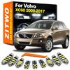 wszdf2 ZITWO Car Accessories LED Bulb Interior Dome Map Light Kit For Volvo XC60 2009 2010 2011 2012 2013 2014 2015 2016 2017 Foot Lamp