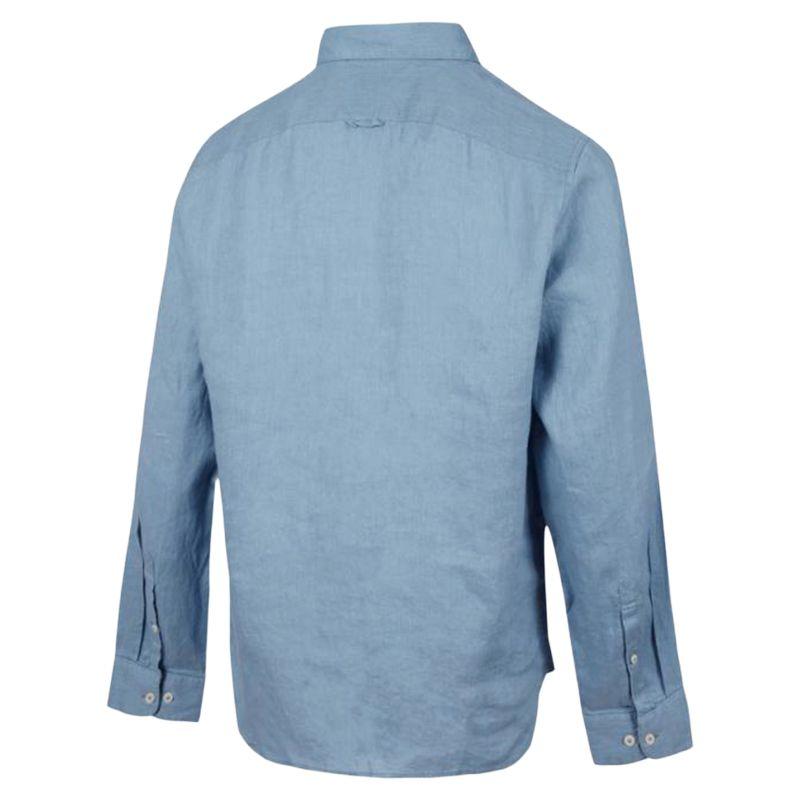 Timberland Аф Лен Повседневная Мода Поло Удобная Рубашка с Длинным Рукавом Мужские рубашки A69FY-758