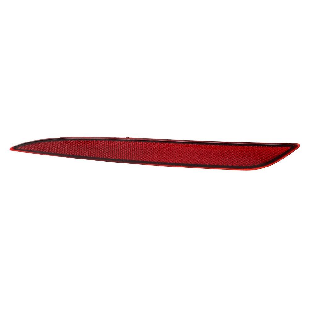Red Lens Tail Reflector ABS Bumper Reflector Rear Bumper Reflector For Tesla Model Y 2020-2023