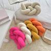 Knitted Knot Pillow Handmade Decorative Throw Pillows Soft Sofa Cushion Home Bedroom Decor Gift