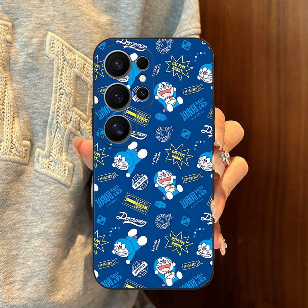 Милый Мультяшный-u-Дораэмонс-t Чехол для Телефона Для Samsung S 24 Fe 25 Ultra Plus 20 Lite 21 30 22 23 24 22 Ultra 5G Fundas