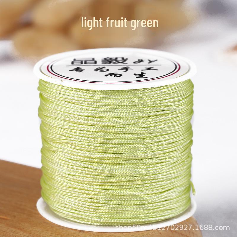 Тайваньская нефритовая линия №. 72: 50 м веревка для плетения украшений и бисера своими руками