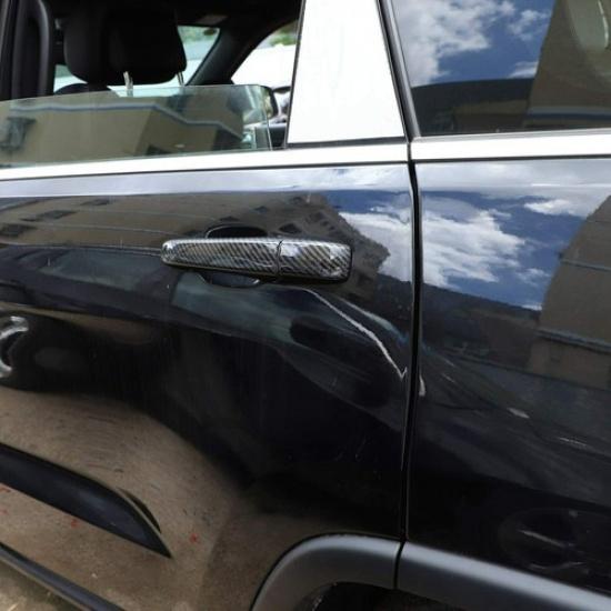 Exterior Carbon Fiber Door Handle Trim Cover for 2011- Jeep Grand Cherokee