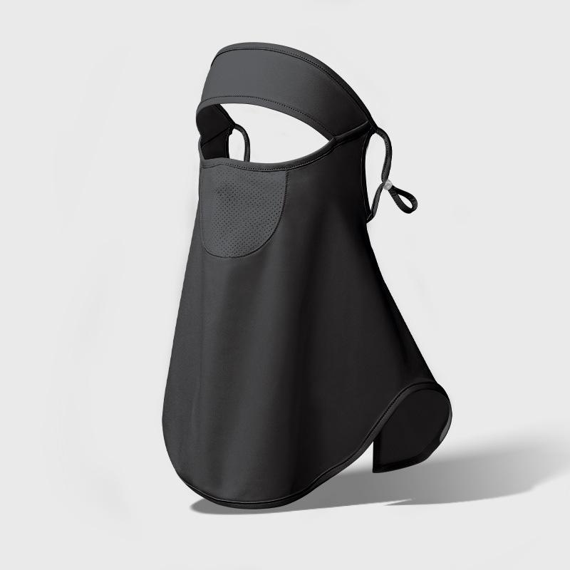 Румяна Уголок глаза 3D Маска от солнца: Дышащий, защищающий от УФ-лучей нейлон «ледяной шелк» для лета для женщин