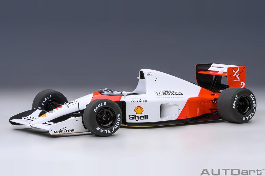 AUTOart McLaren Honda Japanese GP 1991 Герхард Бергер Завершенный продукт 1/18 MP4/6 #2