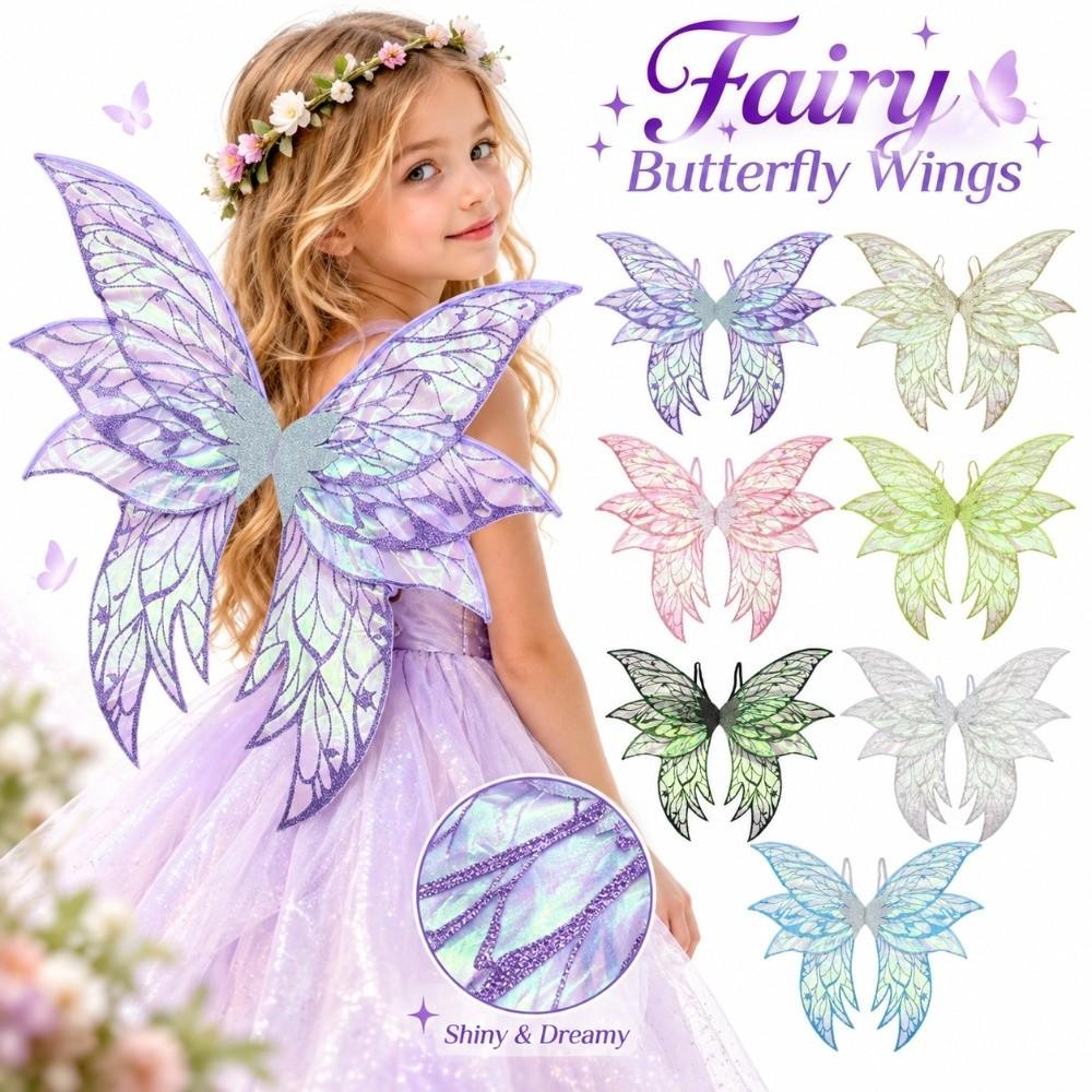 Layered Silhouette Butterfly Wings Decorative Dress Up Wings New Elf Cosplay Wing Party Dress-Up