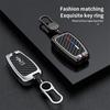 Чехол-держатель для автомобильных ключей из цинкового сплава для Toyota CHR Prado 2017 20 18 Prius Camry Corolla RAV4 2017 20 18 2019 2020 автомобильные аксессуары