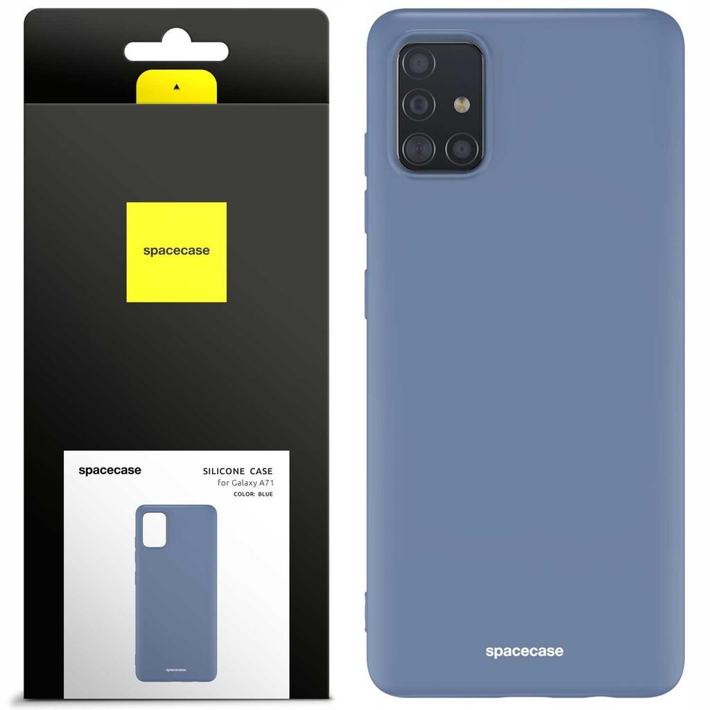 Sc Silicone Case Galaxy A71 Blue