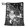 Interactive Drawing Blanket for Artists Christmas DIY Coloring Blanket, Color Your Own Throw 59" x 49" Cozy Creative Art Projects Adults Project Kids