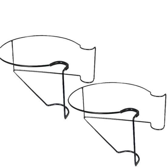 4 шт. балконные перила, держатель для цветочного горшка, плавающие перила, полка для цветов, металлическая крытая и уличная вертикальная лестница, подвесной кронштейн для горшка с растением, зажим для подставки