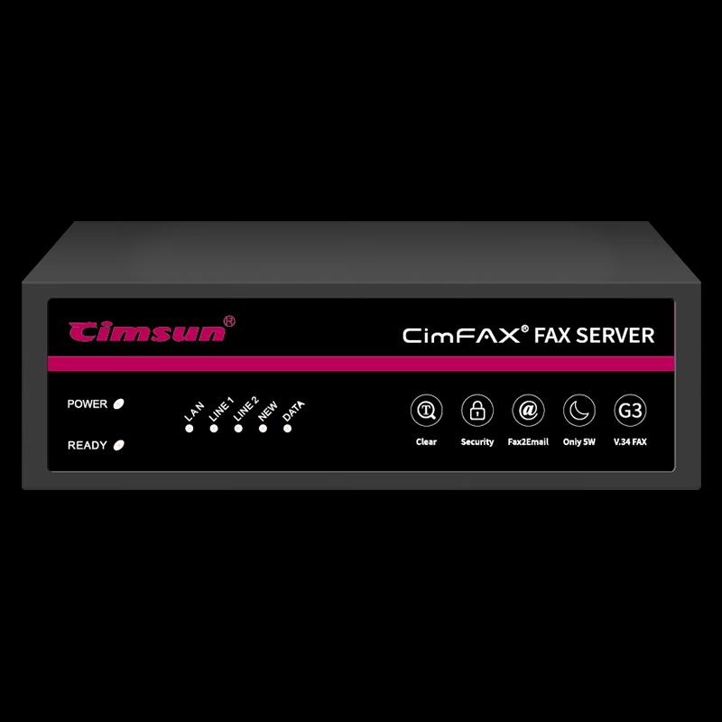 CimFAX Enterprise Network Fax Server CN plug (adapter included)