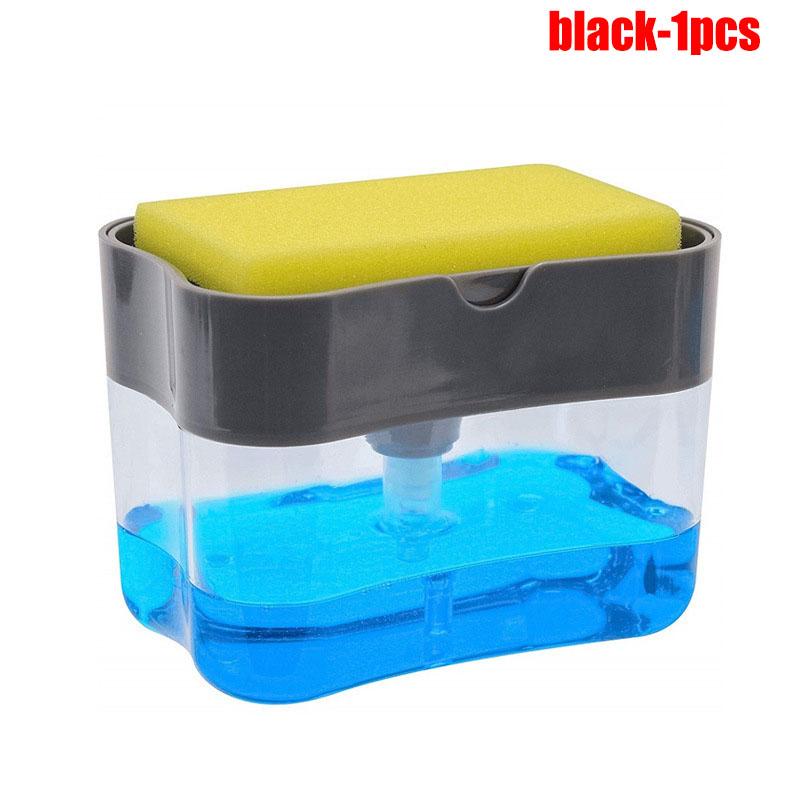 Soap Dispenser Kitchen Accessories Press type Portable Liquid Soap Dispenser Clean Cloth Dishwashing Pot Clean Tool For kitchen