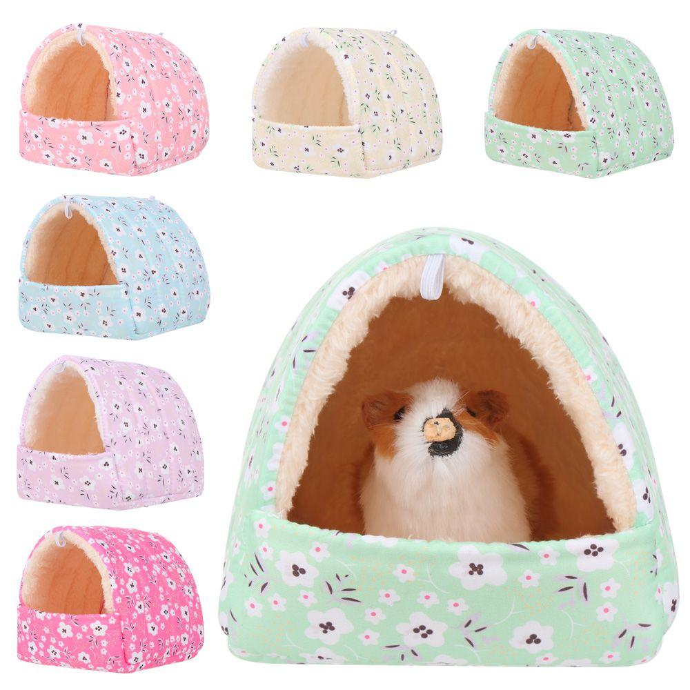 Winter Rabbit Squirrel Comfortable Hamster House Small Animal Sleeping Bed Warm Mat Guinea Pig Nest