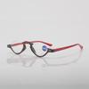 Vintage Half Frame Reading Glasses Women Men High-Definition Anti-Blue Light Presbyopia Glasses Unisex With Plus Diopters To+4.0