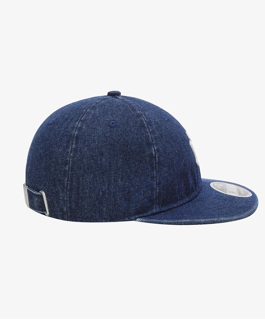New Era МЛБ Нью-Йорк Янкис Джинсовая Базовая Ретро Сумка на Ремешке с Короной Индиго