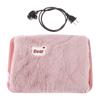 Hand Warmer Heat Pack Cute Rechargeable Electric Hot Water Bag Safety Rabbit Fur Reusable Hot Water Bottle Handwarmer