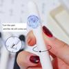 4pcs Kawaii Gel Pens Black Ink CS Tip Can Rotate Out Of Refill Write Smoothly Aesthetic Stationery Ballpoint Pen School Supplies