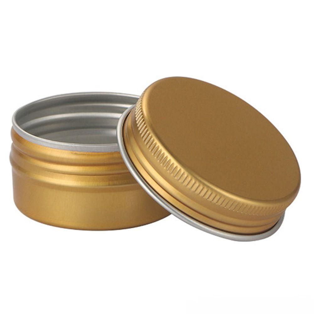 Multistyles Candle Jars Metal Box Refillable Bottles Aluminum Tin Jar Tea Cans Cosmetic Container