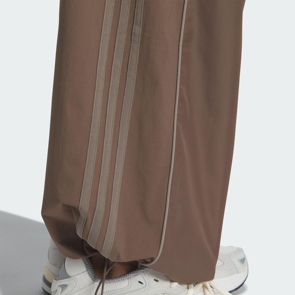 Adidas Originals 3-Stripes Pants Loose Woven Sports Pants Men Bottoms Rocky-Deep-Earth-Brown JE3479