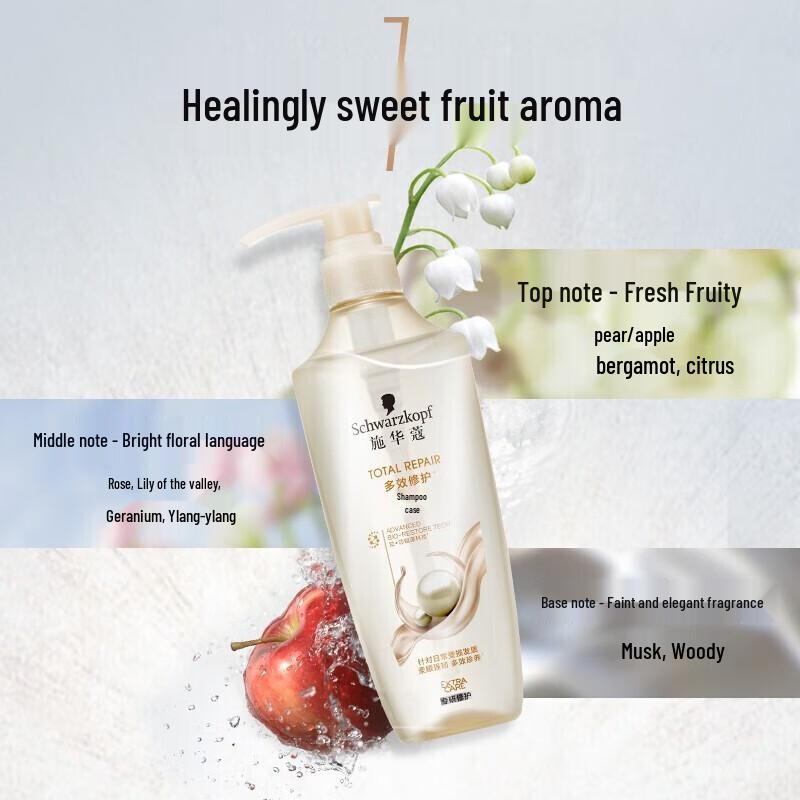 Шампунь Schwarzkopf Multi-Effect Repair & Smooth