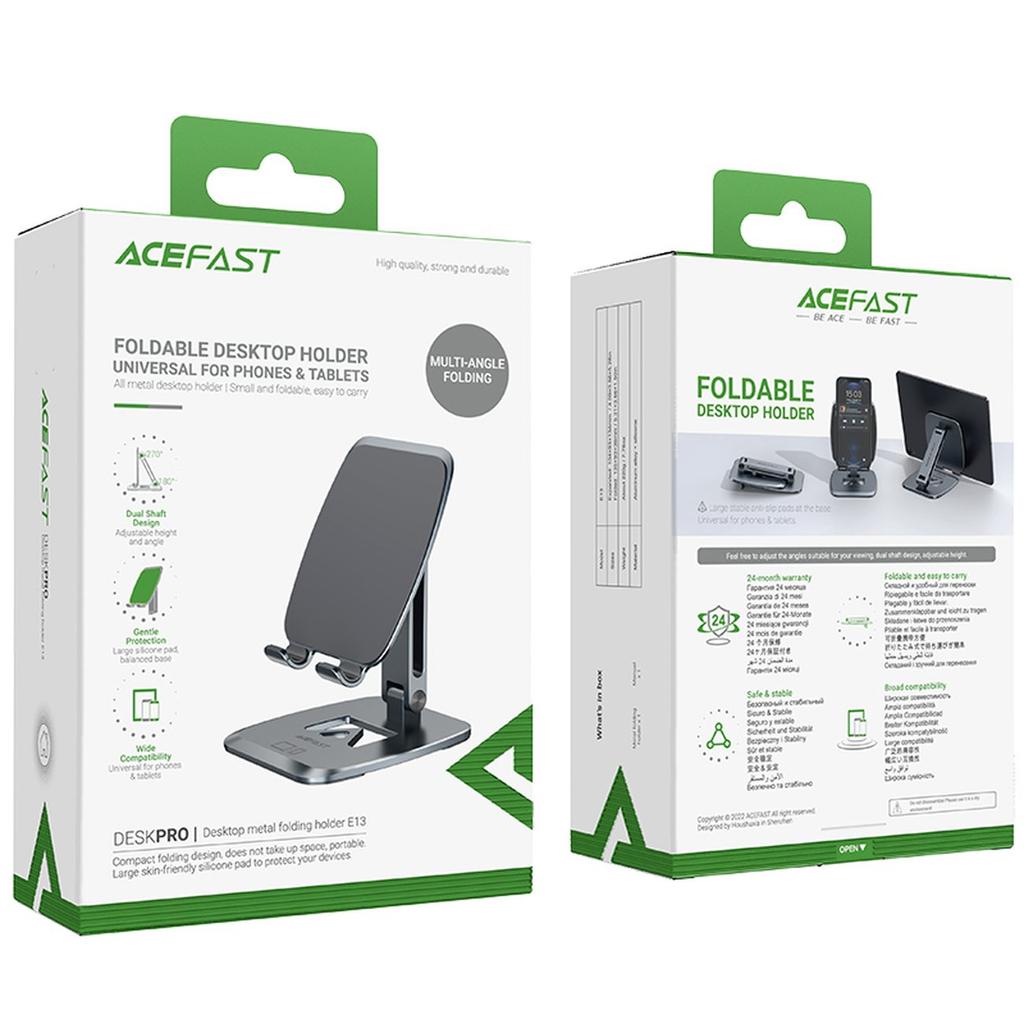 Acefast Foldable Smartphone Stand/Holder Gray (E13)