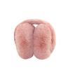 Solid Color Plush Ear Warmer Folding Ear Cover New Earflap  Outdoor