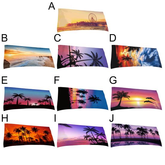 Practical Swimming Towel Portable Good Extra-large Outdoor Indoor Beach