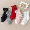 Spring Autumn Kids Socks Baby Girls Cotton Socks Cute Bow Soft Toddlers Princess Children Tube Socken