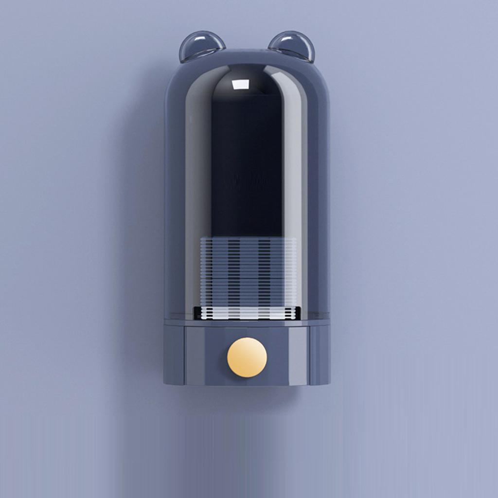 Настенные органайзеры для ватных дисков Стильное решение для хранения ватных дисков Диспенсер для ватных дисков для любителей красоты