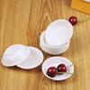 10Pcs White Seasoning Sauce Dishes Butter Mustard Sushi Vinegar Soy Plastic Plate Bowl Kitchen Saucer For Restaurant Home Buffet