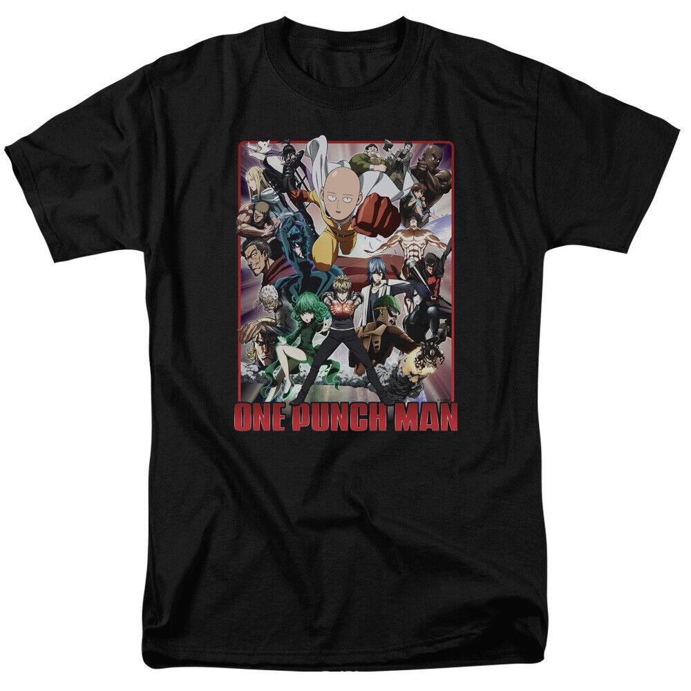 Футболка унисекс с героями мультфильмов One Punch Man