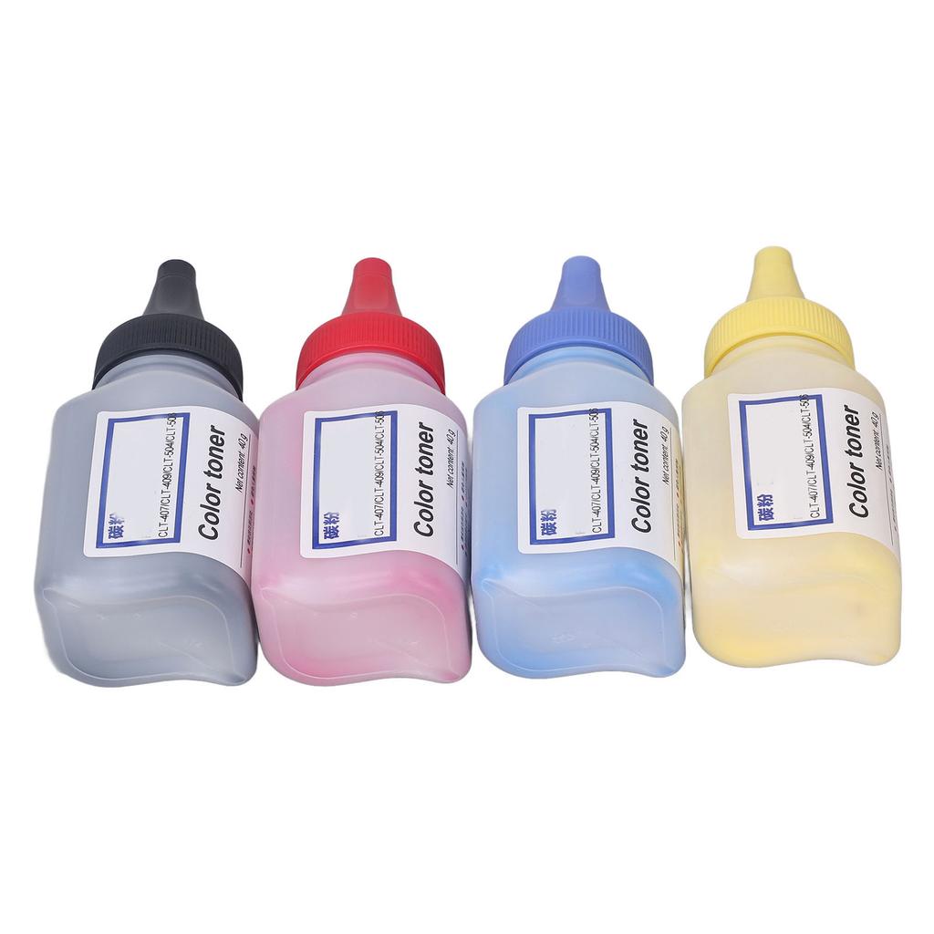4 шт. тонера для заправки 4 цветов 2300 страниц высокопроизводительный набор для заправки тонера для принтера 406S