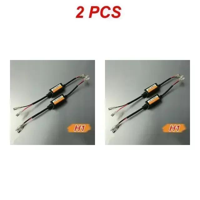 4 шт. LED Canbus Декодер Адаптер Для H1 H4 H7 H11 9005 9006 9012 Жгут Проводов Против Мерцания Резистор Лампы Предупреждение Устранитель Ошибок