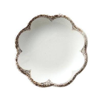 Стол EAST Marika, маленькая тарелка x Сделано в Японии Можно использовать в микроволновой печи Можно мыть в посудомоечной машине (Восточный стол) В форме цветка 10.4 H2.1