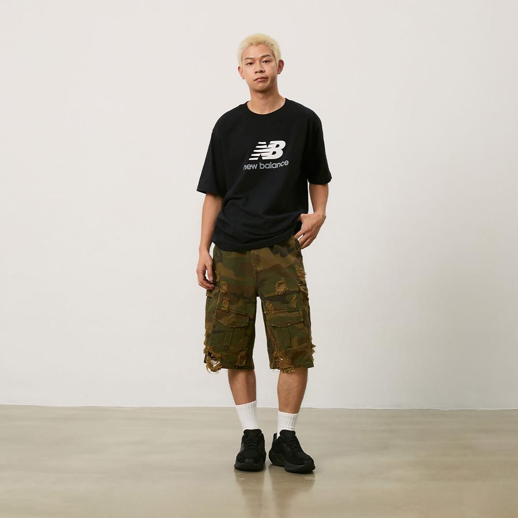New Balance Футболка унисекс SS24 Черная AMT31541-BK
