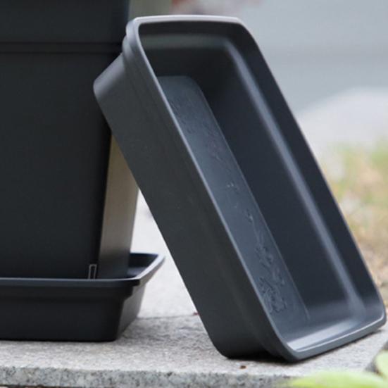 Поддон для растений квадратный из пластика высокой плотности подставка для капель для дома и сада