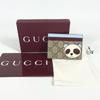 GUCCI 818769  GG Supreme logo panda Business Card Holder Card Case