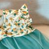 Summer Girls Floral Tulle Dress Cute Princess Party Gown For Kids Baby Toddler Elegant Mesh Sundress