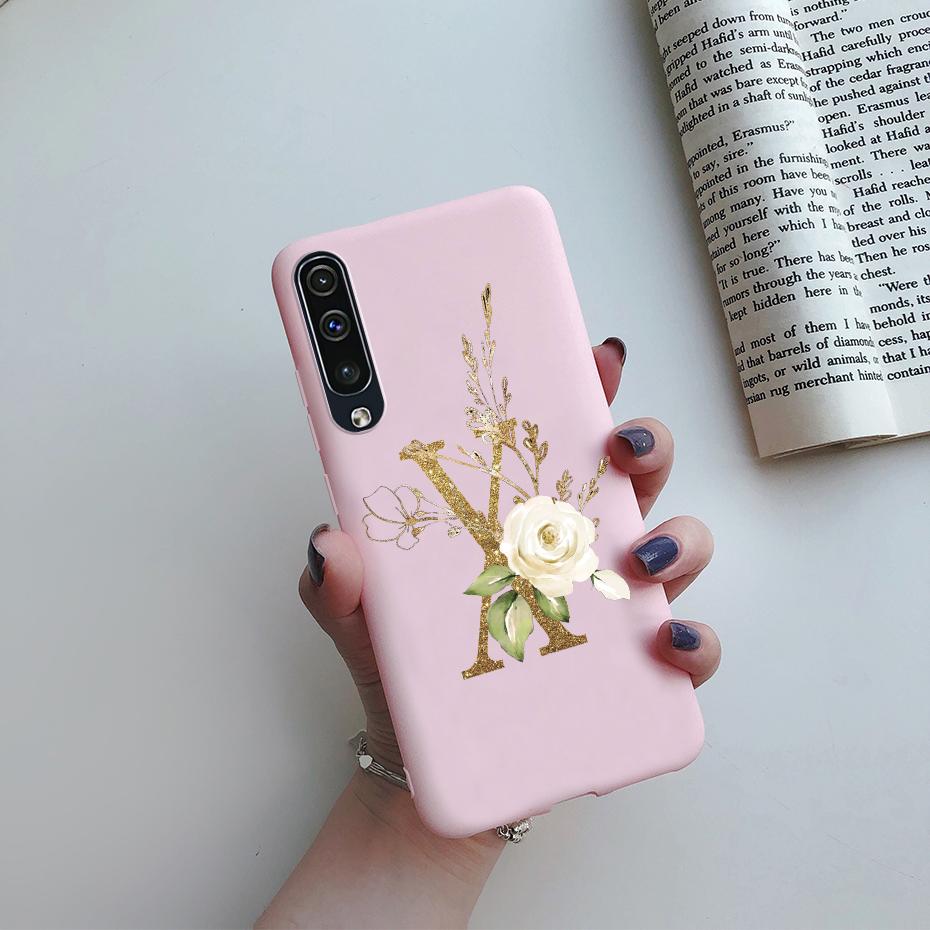 Чехол для Samsung Galaxy A50 A30 Чехол Силиконовый Милые Буквы Мягкая Задняя Крышка для Samsung Galaxy A30S A 30 50 A50S Чехол 2019 бампер