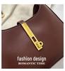 High-End Textured Solid Color Women's Crossbody Bag - Versatile Large Capacity Fashion Shoulder Bag
