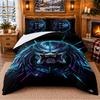 Predator Pattern Bedding 3Pcs Set Bed Sheet And Pillowcases For Indoor Bedroom