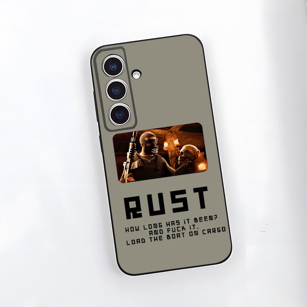 Игровой чехол для телефона RUST для Samsung A25 A13 A33 5G A54 A36 A35 A56 A52 A14 Ударопрочный мягкий чехол