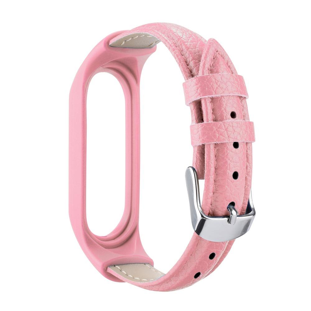 Браслет Кожаный ремешок Браслет из искусственной кожи Новый ремешок для часов для Xiaomi Mi Band 7 6 5 4 3 Smart Band