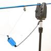 3PCS Iron Fishing Alarm Chain 3 Colors Fishing Alarm Hanger Bite Indicator Alerter  Outdoor Use